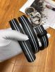 AAA Ferragamo Adjustable Belt For Women - Black And White Leather SS Gancini Buckle (2)_th.jpg
